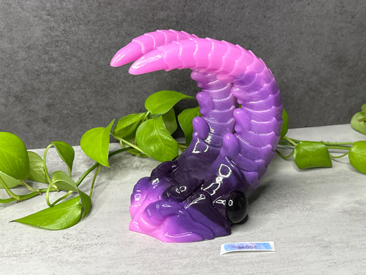 Kariss - Shrimp Insertable - Large - Soft - UV - GITD - 34008