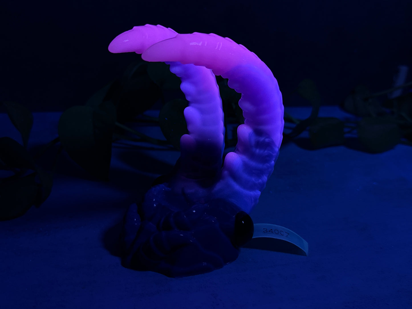 Kariss - Shrimp Insertable - Small - Soft - UV - GITD - 34007