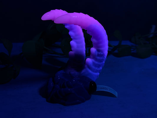 Kariss - Shrimp Insertable - Small - Soft - UV - GITD - 34007