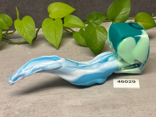 Oola Tongue - Alien Dragon Insertable Toy - Medium - Soft - UV - GITD - 46029