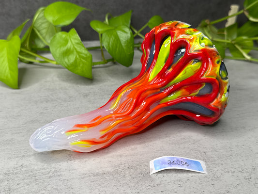 Flop - Nettle - Jellyfish Insertable Toy - Small - NC31 Soft - UV - GITD - 34006