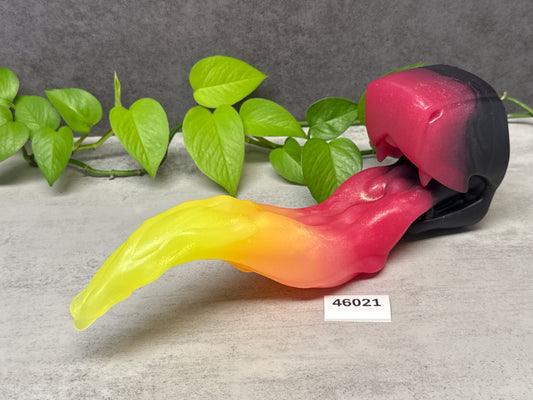 Flop - Oola Tongue - Alien Dragon Insertable Toy - Large - NC31 Soft - UV - GITD - 46021