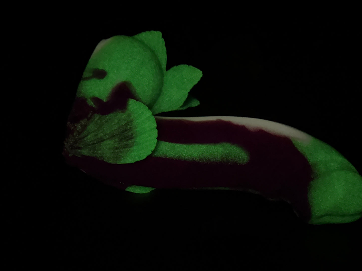 Tancho - Goldfish Insertable - Large - Soft -UV - GITD - 35007