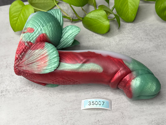 Tancho - Goldfish Insertable - Large - Soft -UV - GITD - 35007