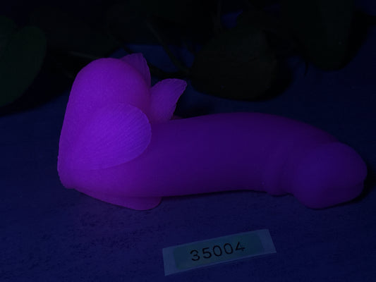 Tancho - Goldfish Insertable - Small - Soft - UV - GITD - 35004