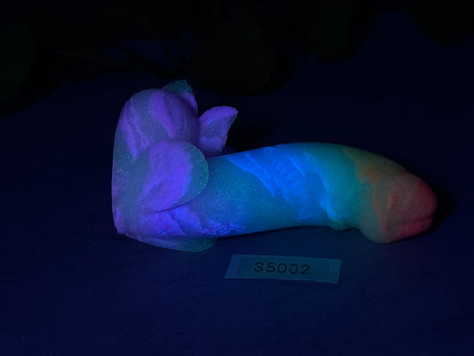 Tancho - Goldfish Insertable - Small - Soft - UV - GITD - 35002