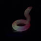 Fuchsia - Flamingo Floatie C-Ring - Small - Super Soft - UV - GITD - 47040