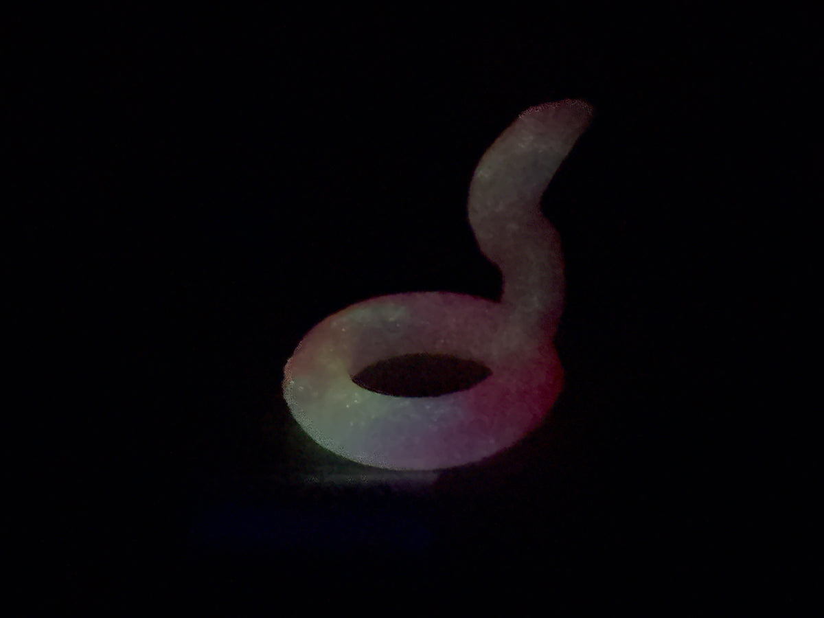 Fuchsia - Flamingo Floatie C-Ring - Small - Super Soft - UV - GITD - 47040