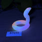 Fuchsia - Flamingo Floatie C-Ring - Small - Super Soft - UV - GITD - 47040