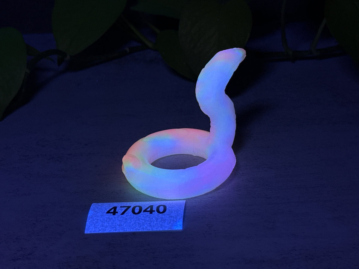Fuchsia - Flamingo Floatie C-Ring - Small - Super Soft - UV - GITD - 47040