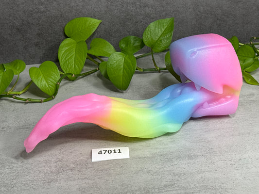Flop - Oola Tongue - Alien Dragon Insertable Toy - Large - Soft - UV - GITD - 47011