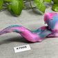 Oola Tongue - Alien Dragon Insertable Toy - Small - Firm 10A - UV - GITD - 47008
