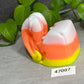 Oola Stroker - Alien Dragon Penetrable Toy - Large - Super Soft - UV - GITD - 47007