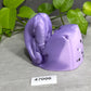Oola Stroker - Alien Dragon Penetrable Toy - Large - Super Soft - UV - GITD - 47006