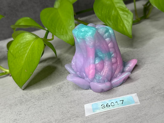Quetzal - Penetrable Stroker - Mini - Super Soft - UV - GITD - 36017