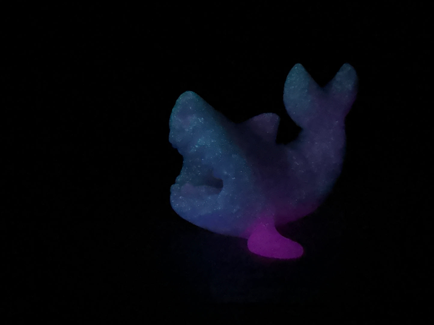 Quint - Penetrable Stroker - Vibe Sleeve - Super Soft - UV - GITD - 36016