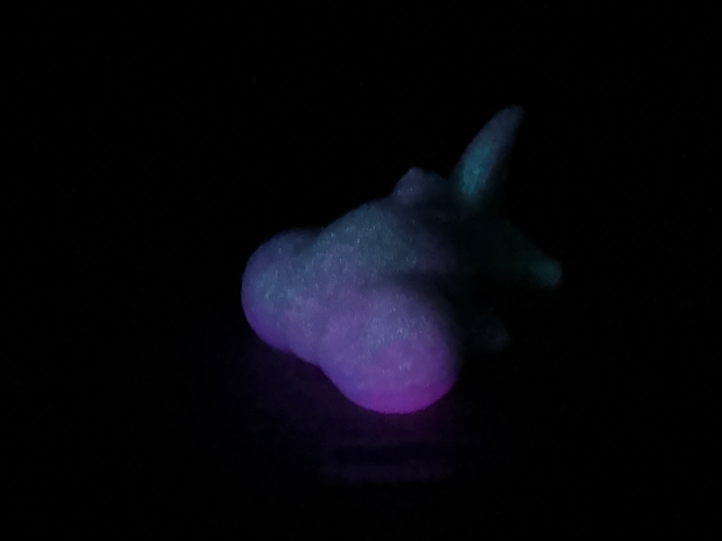 Pudge - Fish Squishy - Medium - Super Soft - UV - GITD - 36006