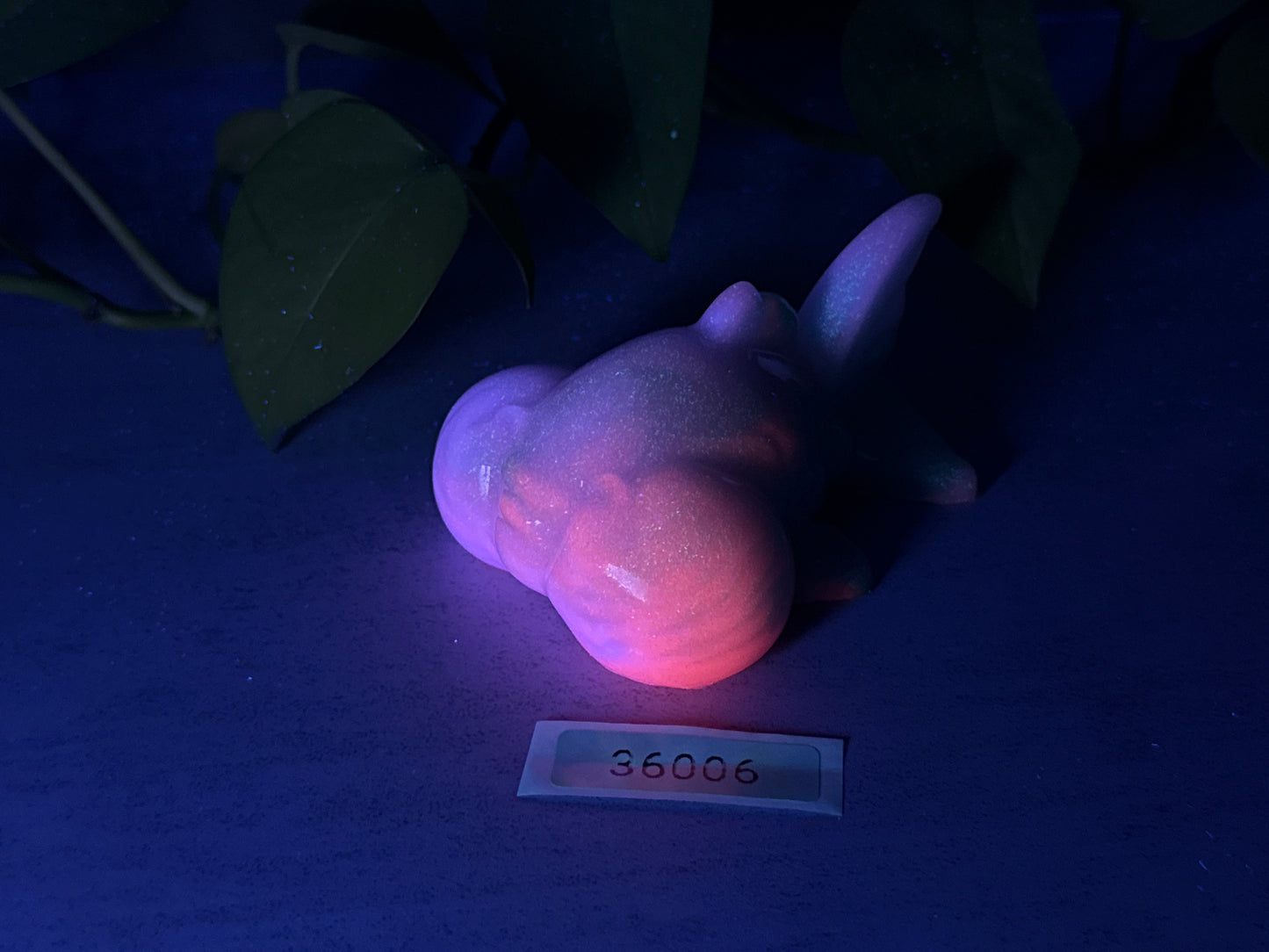 Pudge - Fish Squishy - Medium - Super Soft - UV - GITD - 36006