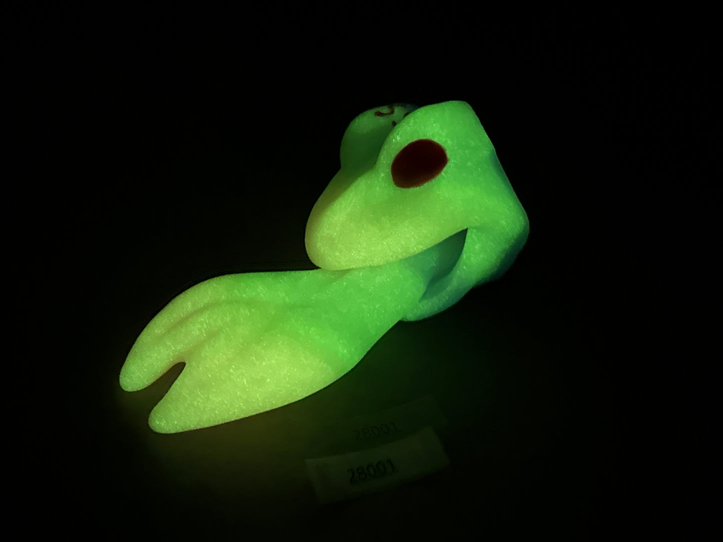 Jeremiah - Frog Insertable - Small - Soft - UV - GITD - 28001