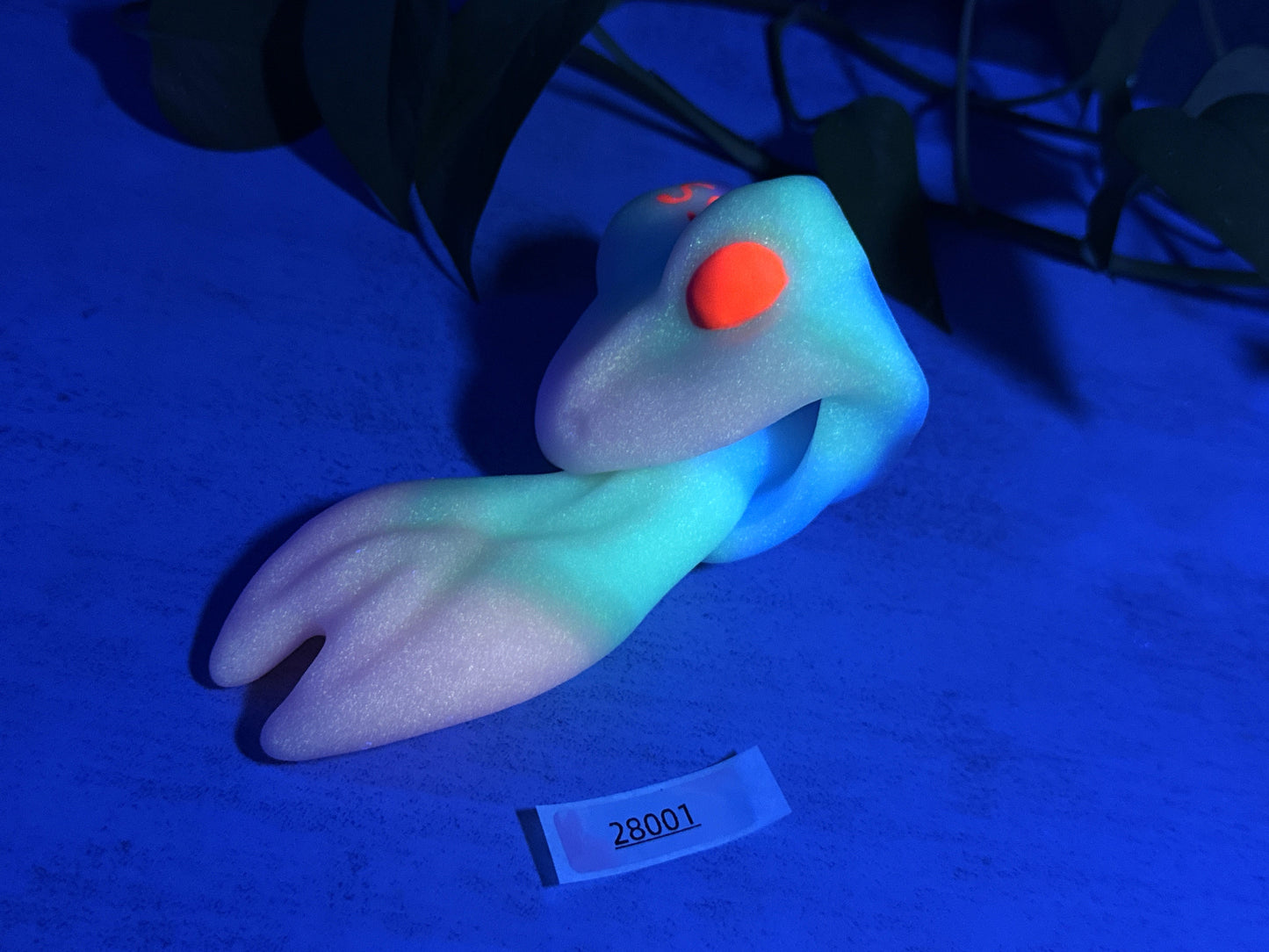 Jeremiah - Frog Insertable - Small - Soft - UV - GITD - 28001