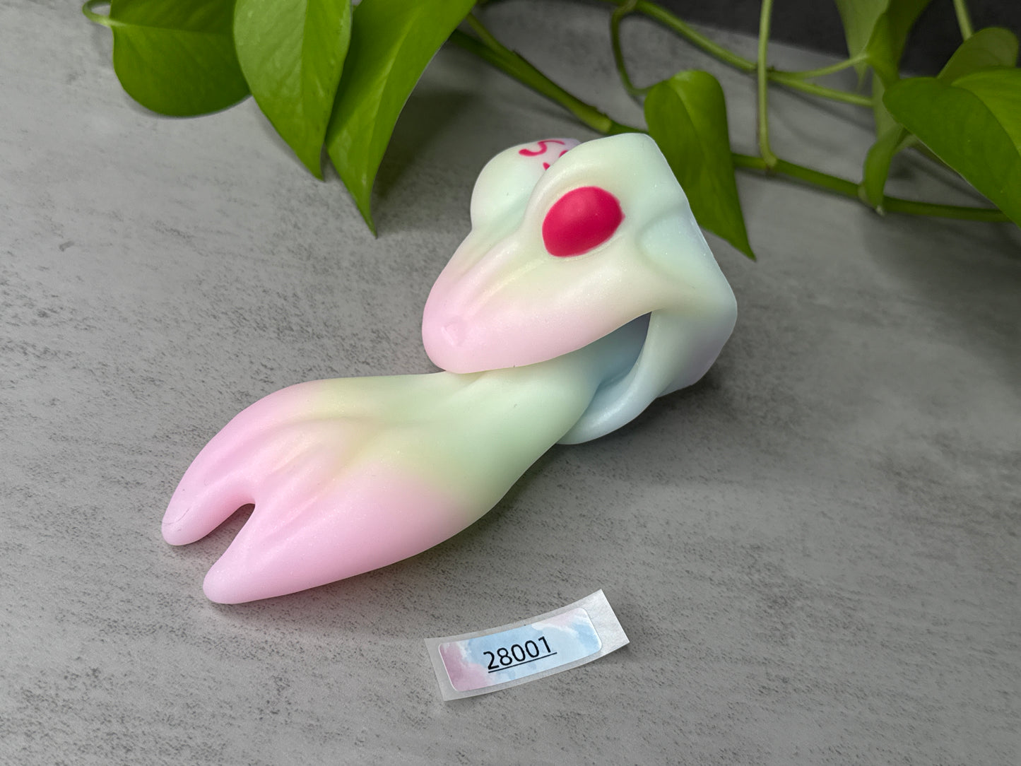 Jeremiah - Frog Insertable - Small - Soft - UV - GITD - 28001