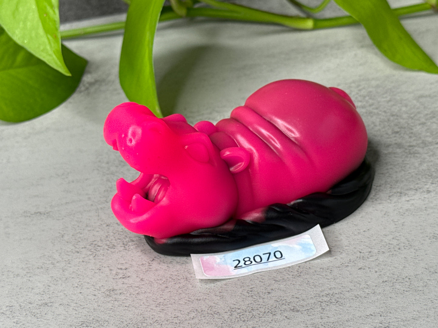 Delta - Hippo Squishy - One Size - Super Soft - UV - GITD - 28070