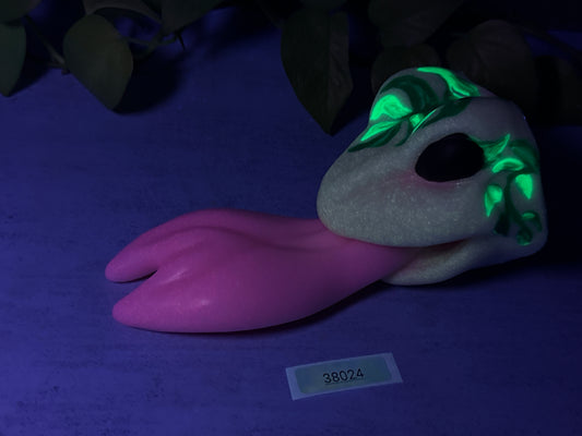 Jeremiah - Frog Insertable Toy - Medium - Soft - UV - GITD - 38024