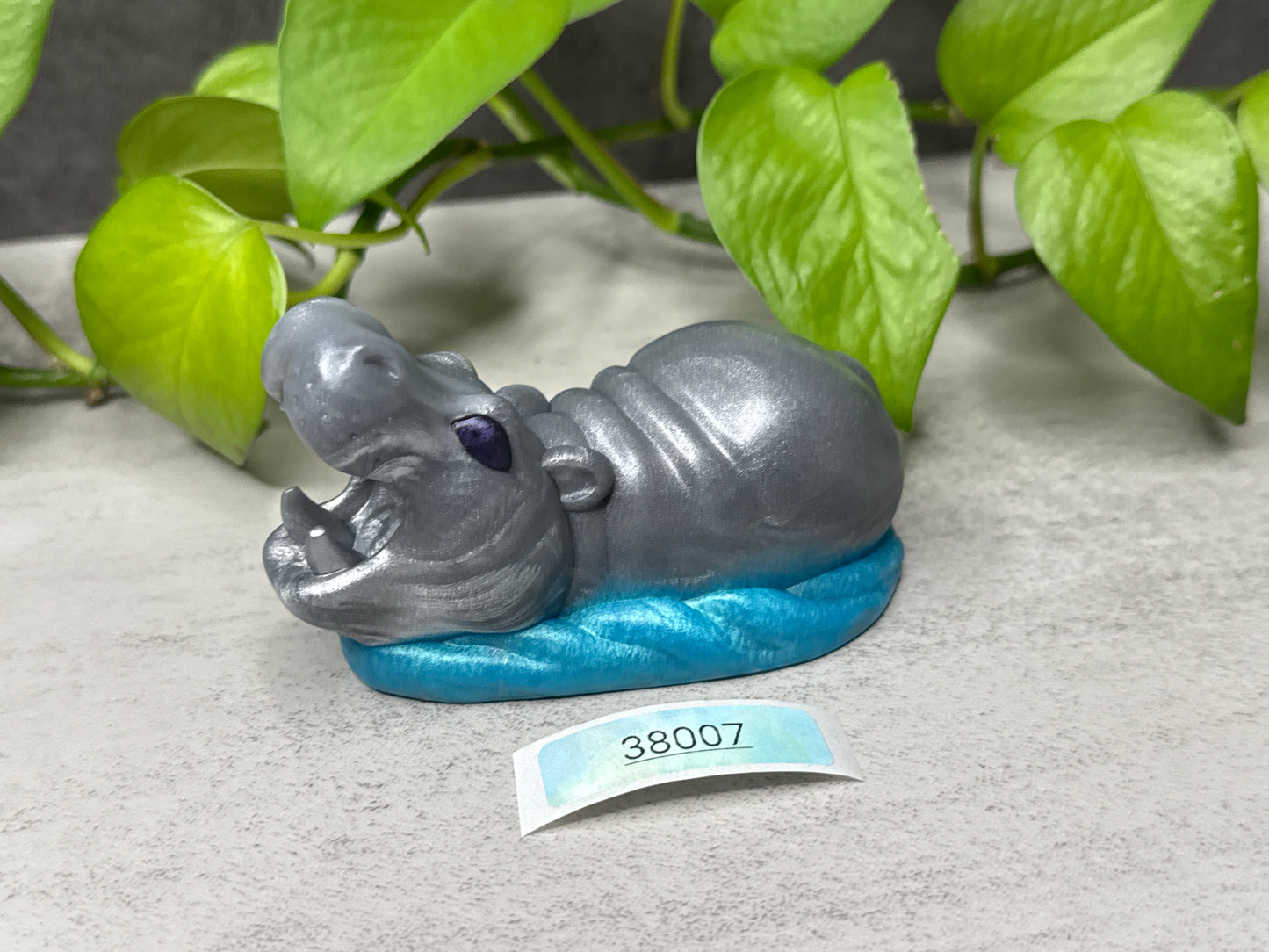 Delta - Hippo Squish - One Size - Super Soft - GITD - 38007