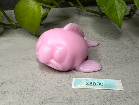 Mochi - Blobfish Squishy - Medium - Super Soft - UV - GITD- 38000
