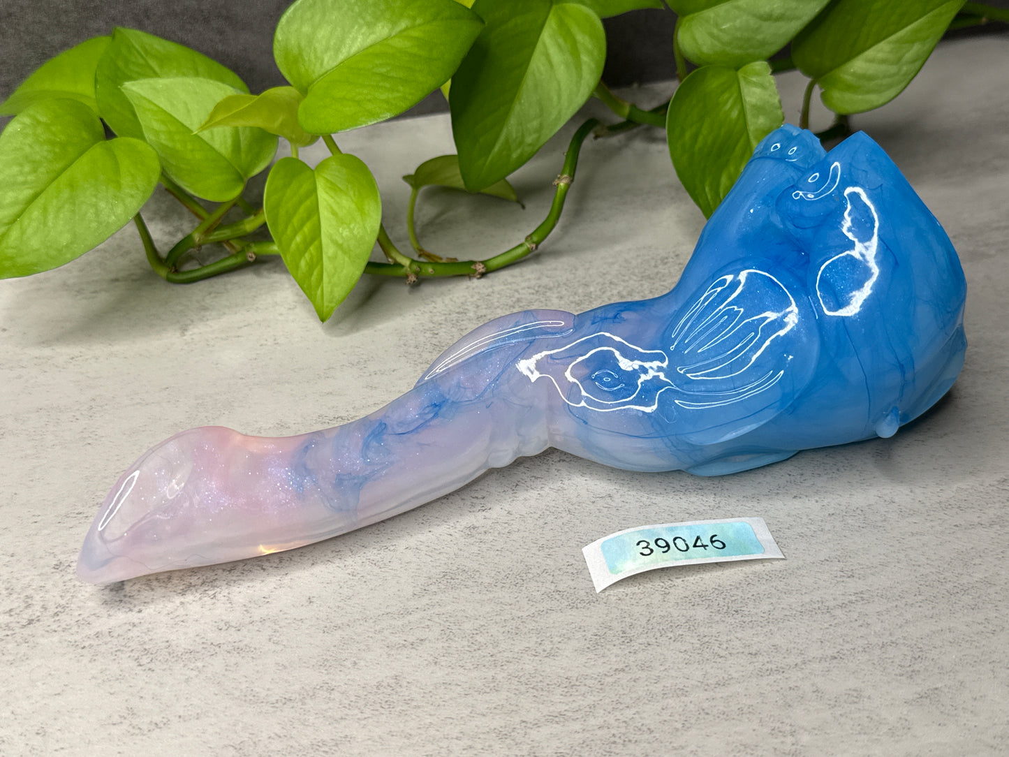 Phanny - Elephant Insertable Dildo Toy - Small - NC45 Medium - UV - GITD - 39047