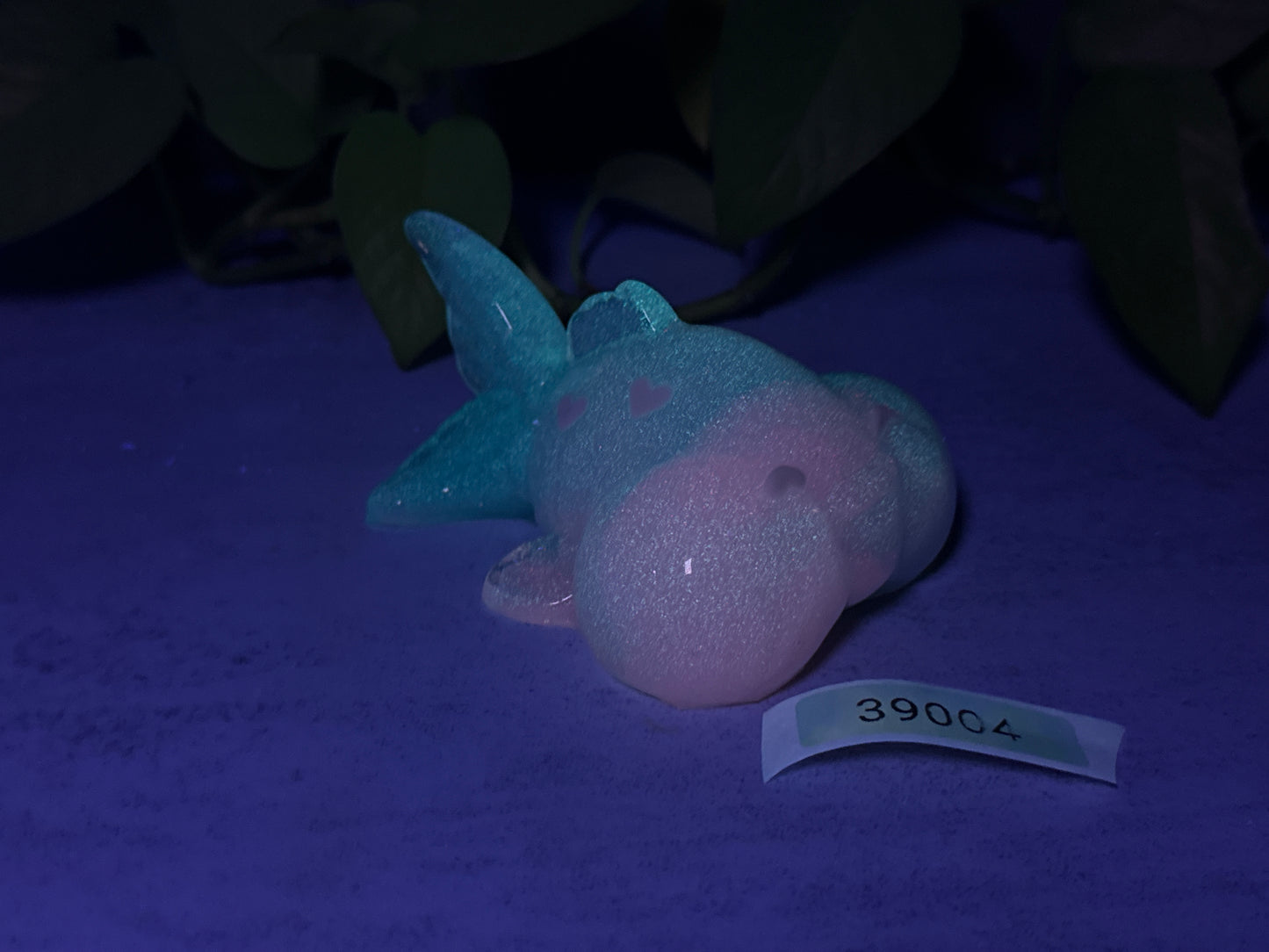 Pudge - Goldfish Squishy - Medium - NC45 Medium - UV - GITD - 39004