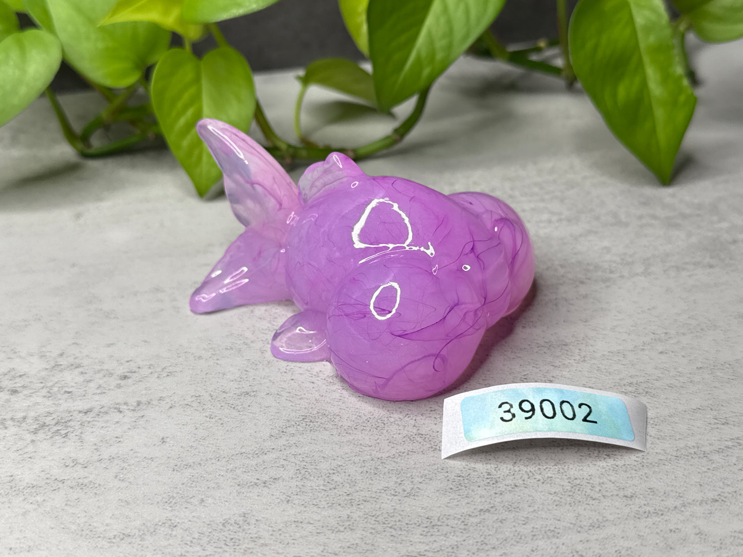 Flop - Pudge - Goldfish Squishy - Medium - NC45 Medium - UV - GITD - 39002