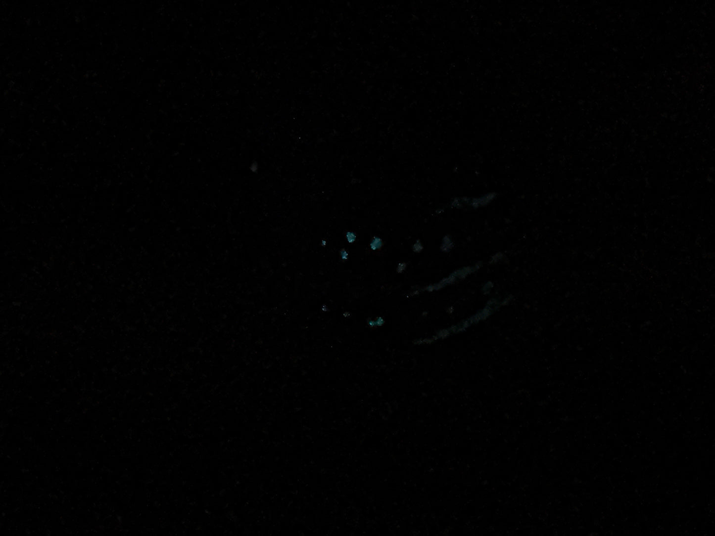 Oola's Maw - Penetrable Stroker - Large - Super Soft - UV - GITD - 40032