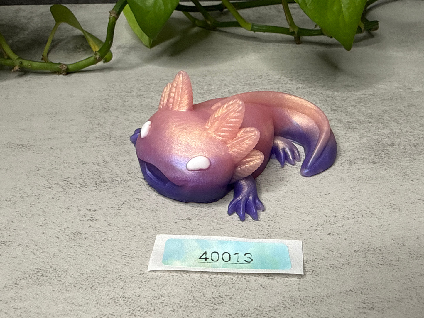 Lottie - Axolotl Squishy Toy - Medium - Soft - UV - 40013