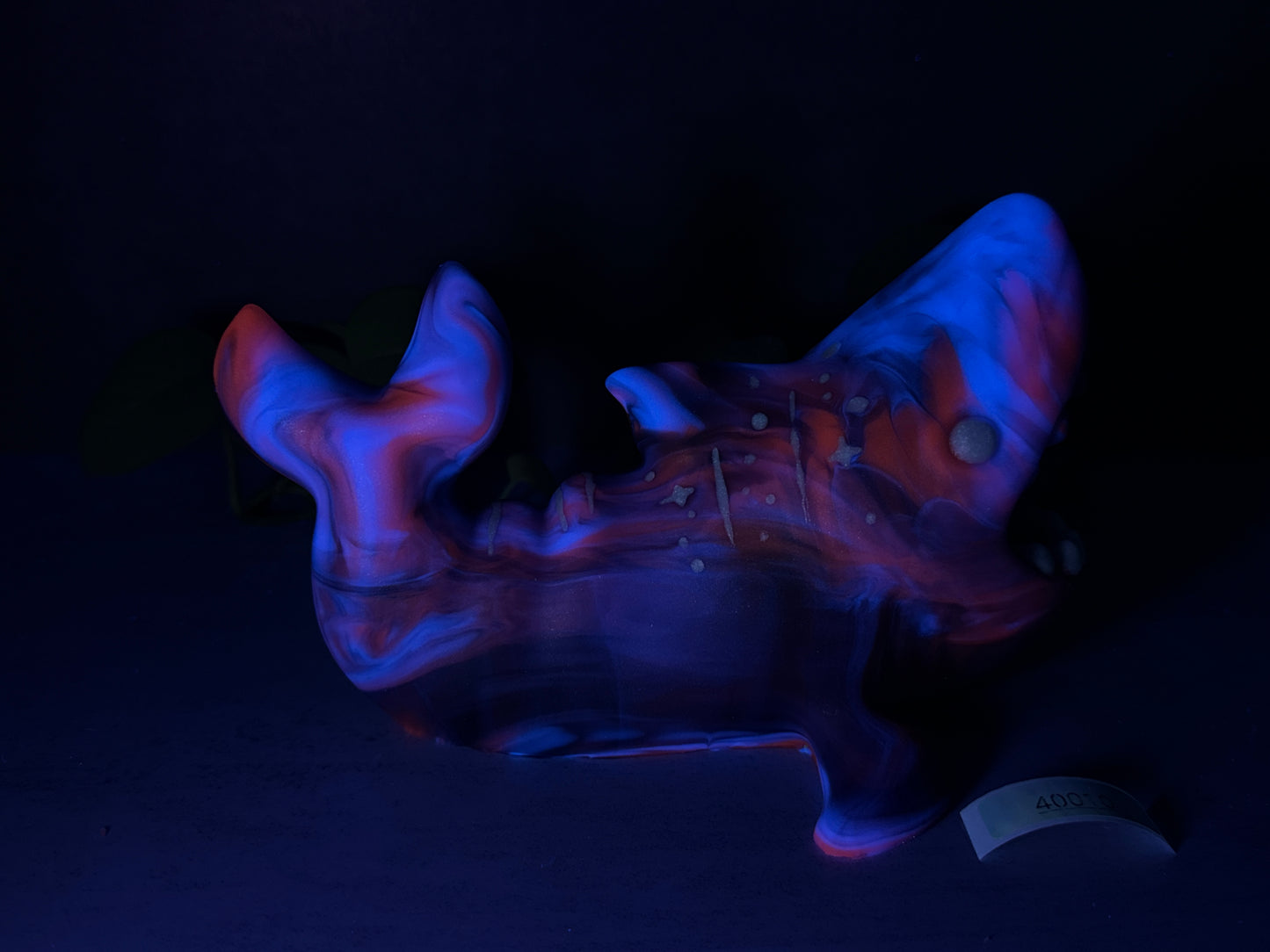 Flop - Quint - Shark Penetrable Stroker - Large - Super Soft - UV - GITD - 40010