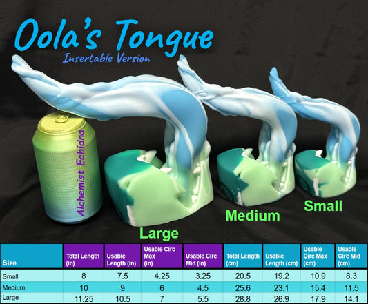 Oola Tongue - Alien Dragon Insertable Toy - Small - Medium - 46027