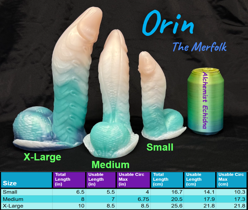 Orin - Merman Insertable - Medium - Soft - 45029