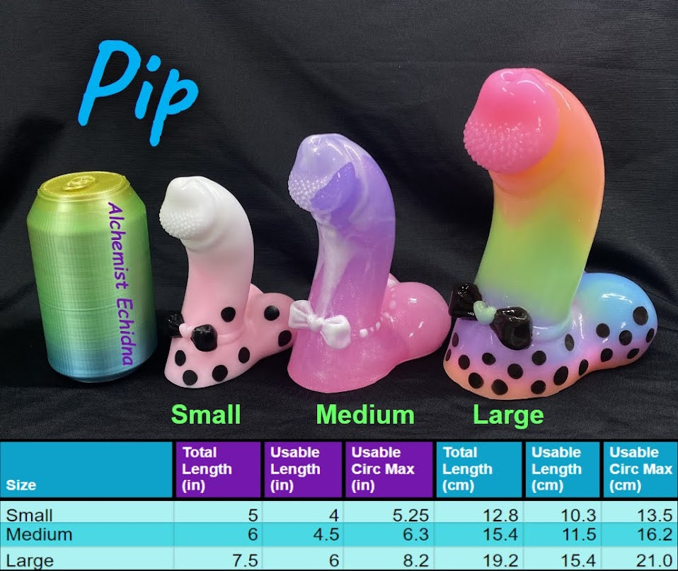 Pip - Insertable Toy - Large - Super Soft - UV - GITD - 26029