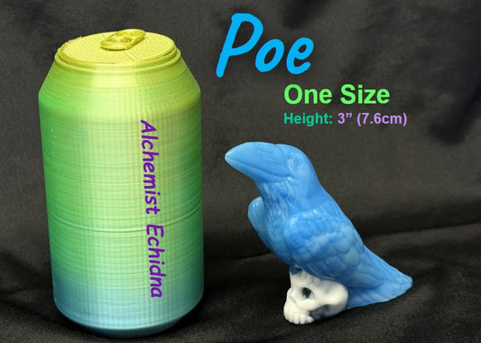 Poe - Raven Bird Squishy - One Size - Super Soft - 36037