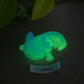 a glowing toy of a small animal on a table