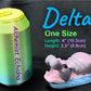 Delta - Hippo Squishy - One Size - Soft - UV - GITD - 26030