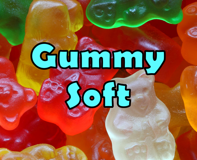 a pile of gummy bears sitting next to each other