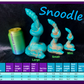 Snoodle - Snake Toy - Mini - Soft - UV - GITD - 835