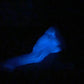 Phanny- Elephant Toy - Mini Near Clear Medium UV GITD 3021