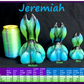 FLOP Jeremiah - Frog Toy Small Soft UV GITD  4077