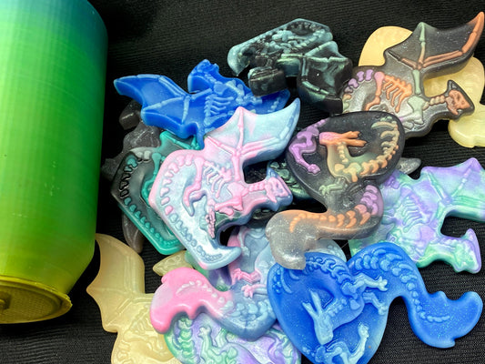 Bite Size Dragon Cookies - Snap and Fortune Blindbag 1pc