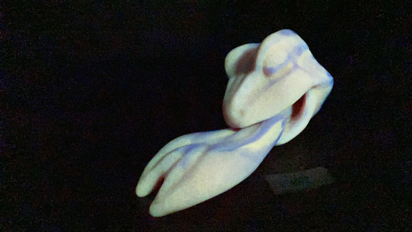 FLOP Jeremiah - Frog Toy Small Soft UV GITD  4077